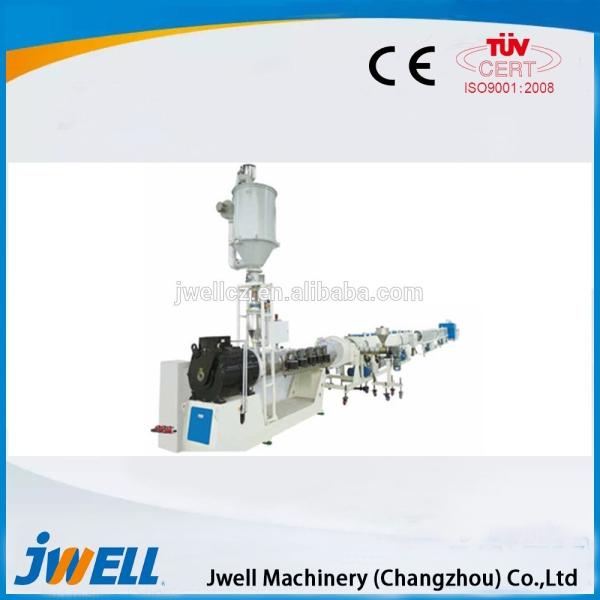 Buy Jwell High Speed HDPE Water Supply/ Gas Pipe Plastic Extruder at wholesale prices