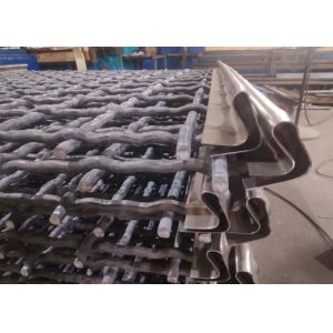 Vibrating Polyurethane Screen Panels Steel Wire Inside Impact Proof Body