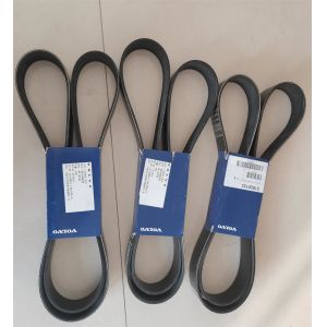 Original Fan V-Ribbed Belt 21620133 For EC240B EC290B EC250D EC300D Road