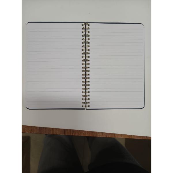 A5 Spiral Hardcover Notebook with Custom Logo Printing