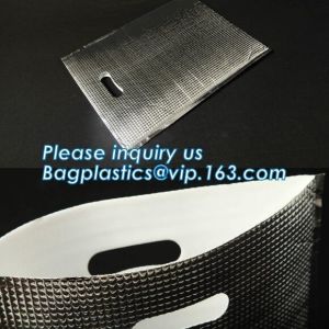 Thermal insulation lunch bag portable cooler bag insulated large capacity