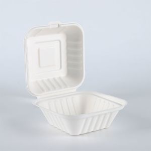 Sugarcane Square Burger Clam Meal Box