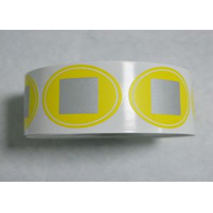 Durable Custom Blank Eggshell Stickers Strong Adhesive Printable Sticker Labels