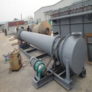 High Efficiency Sewage Sludge Dryer 380V 50Hz Industrial Rotary Dryer