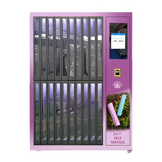 Buy Locker Vending Machine | Yoga Mat & Gym Gear Rental System at wholesale prices