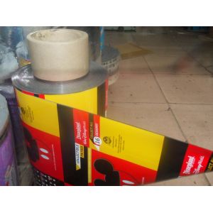 Customized Printed Plastic Film In Rolls For Automatic Packaging Or Automatic