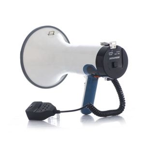 80W Handheld Megaphone Rechargeable USB with Intelligent Personal Assistant None