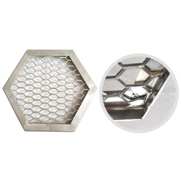 Security Expanded Copper Mesh , Stainless Grill Mesh Anti Corrosion ageing
