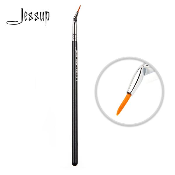 Buy Pointed Tip Jessup Makeup Brushes Bent Ferrule For Eyeliner at wholesale prices