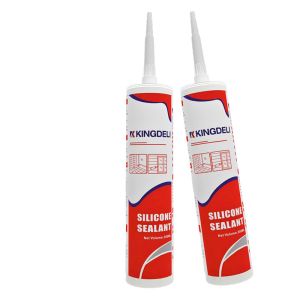 Quality Non Toxic Water Resistant Construction GP Clear RTV Silicone Sealant for sale
