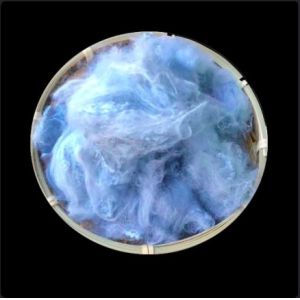 Full Dull Dope Dyed Fiber For Clothing Industry 100% Polyester