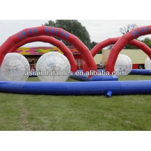 Circular Inflatable Race Track for Zorb Ball Play