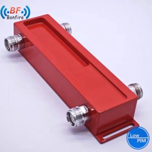 Black UHF 3dB Das Hybrid Combiner 698-4000MHz 2 in 2 out Hybrid Coupler 4.3-10
