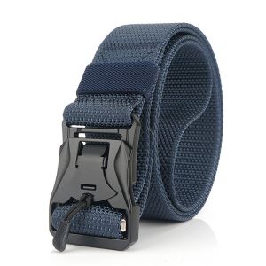 Army Plastic Buckle Nylon Belt Magnetic 125cm Tactical Training