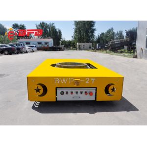 Battery Driven 30 Tons Trackless Transfer Cart Omnidirectional