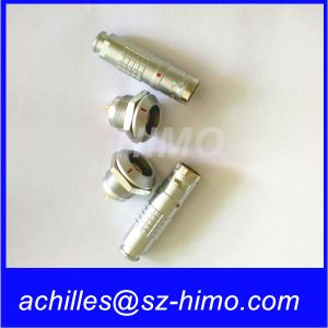 6 pin IP68 chrome clad replacement lemo connector male and female solar contact