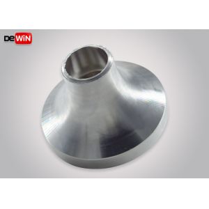 Metal Made CNC Machine Parts / Silver Precision CNC Machining Parts