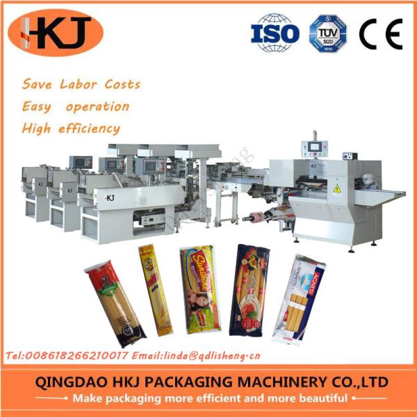 Buy Automatic Spaghetti Packing Machine with Three Weighers 2019 new design at wholesale prices