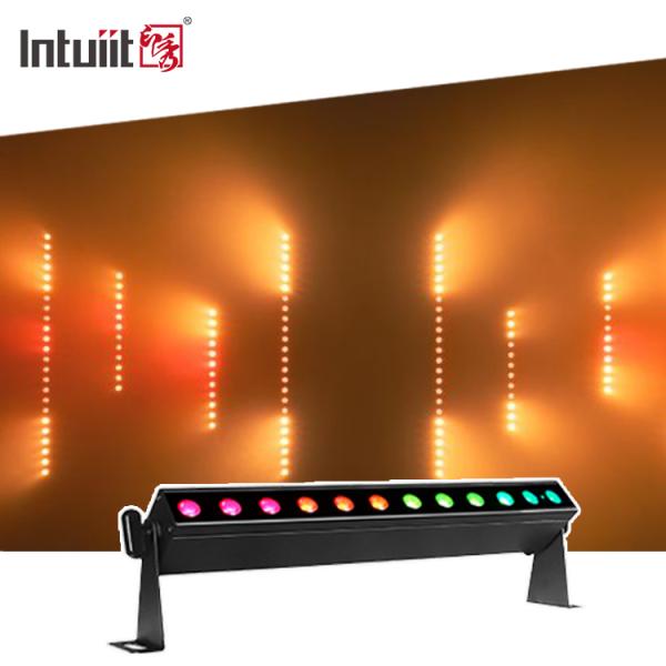 Buy IP20 Stage Event Party Wedding 12x2W RGBW DMX Battery Powered LED Wall Washer Uplight at wholesale prices