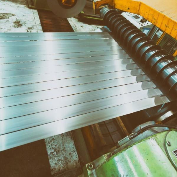 1850mm High Rigidity Sheet Metal Slitting Line Tension Belt for at 40m/min Line