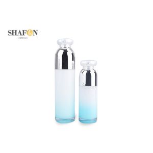 Inner Painting Fancy Lotion Bottles PMMA Material High - Sealed SGS Certification
