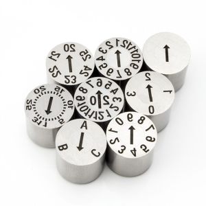 Custom Plastic Injection Mold Date Stamp Set