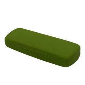 OEM Hard Clamshell Glasses Case , Green Iron Glasses Case