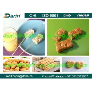 Round Square Grain Semi Circle Type Cereal Bar Forming Machine For Puffing And