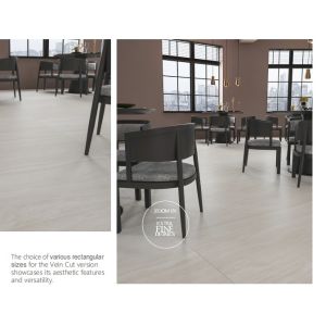 Flexible Natural Matt Big Travertine Floor Tile for Indoor and Exterior Wall at