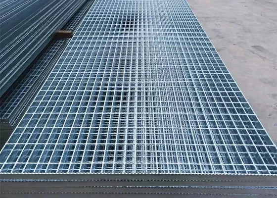 China Square Grid Aluminum Steel Grating with Machine Forge Welding for Platform Walkway on sale