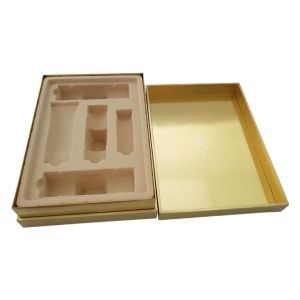 Sliver Foil Stamping Logo Custom Paper Packaging Box With Matte Lamination