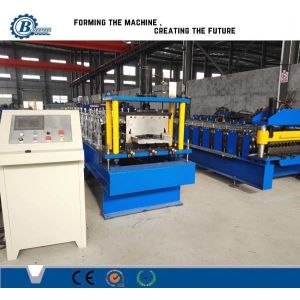 Galvanized Steel Profile Roofing Roll Forming Machine With Tower Structure ,