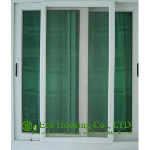 Double Glazing Aluminum Gliding Windows, Powder Coating Finished with white