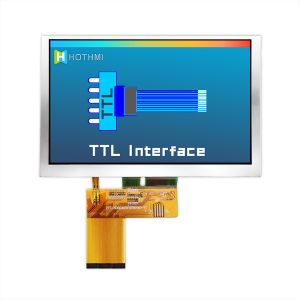 5" TFT LCD Display with RGB Interface