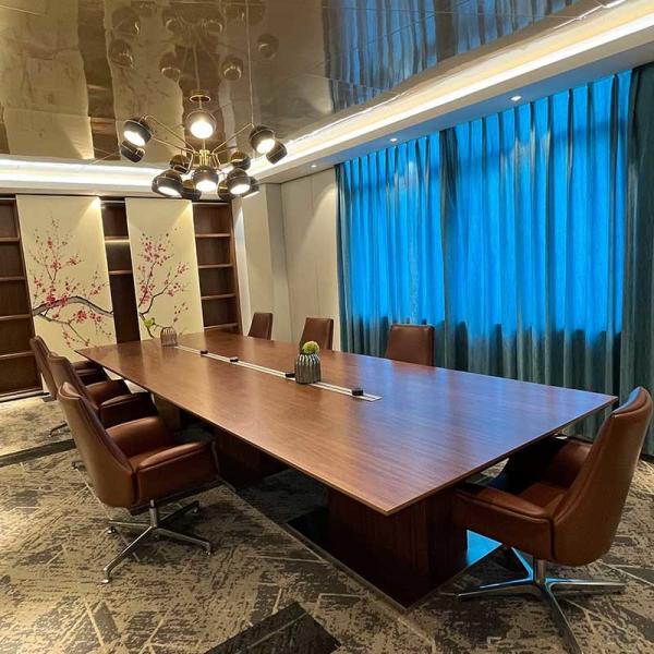 Buy Office Furniture Large Painted Meeting Table Conference Modern Office Desk at wholesale prices