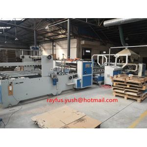 PLC 1200*2400mm 120pcs/Min Used Folder Gluer Machine
