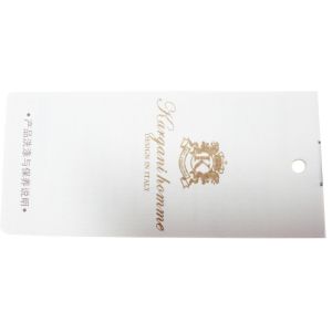 Custom Brand Paper Hang Tag For Clothing, Personalised Clothes Hanger Tags