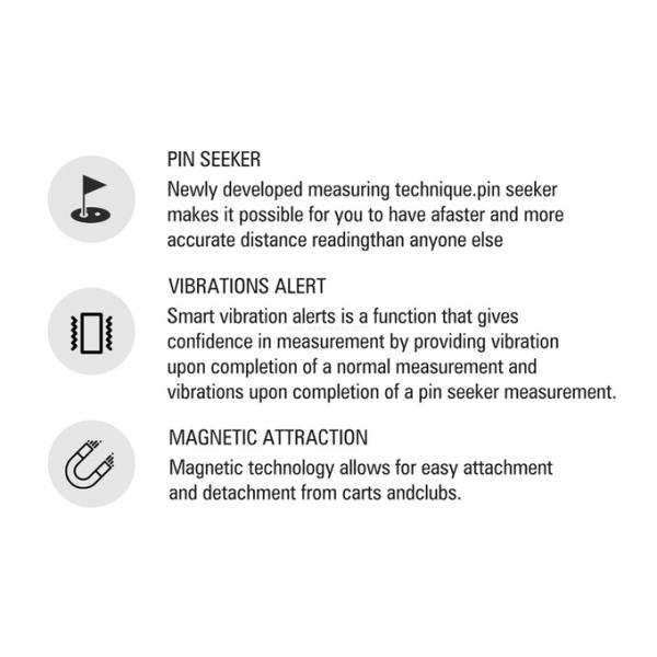 kaemeasu 600m Optical Telescope Golf Rnagefinder USB Charging Distance Meter 95% Transmittance H600H