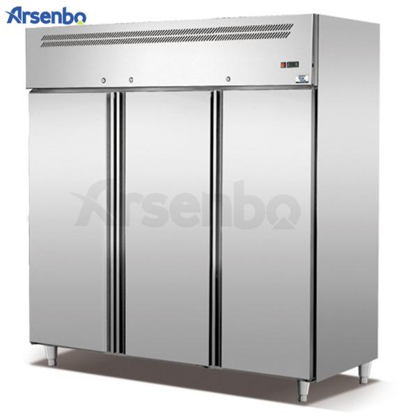 680W 220V 680W Vertical Fridge Freezer , Multiscene Commercial Freezer