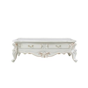 Retro Noble And Elegant MDF Resin Dining Room Coffee Table