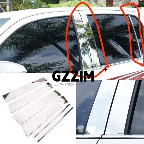 2015 Hilux Auto Parts Center Pillar Decorative Strip with Long-Lasting Durability