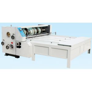 Big Diameter Roller Flexo Printing Slotting Machine / Carton Box Printing
