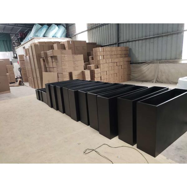 Large Stock Fiberglass Plant Pot Fiberglass Flower Planters Matte Glossy Finished