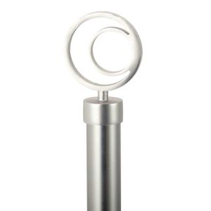 16mm Diameter Moon Stainless Steel Exquisite Curtain Rod