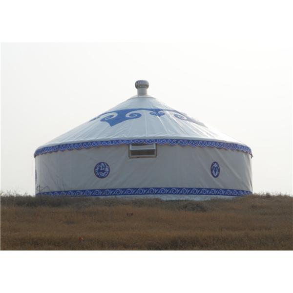 Heavy Duty All Season Mongonlian Yurt Tent 4 Layer Double PVC Coating Fabric