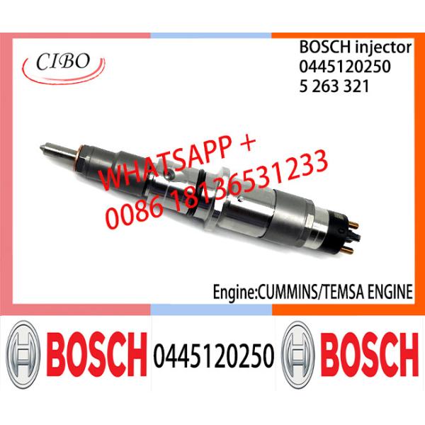 BOSCH 0445120250 5263321 Neutral Fuel Injector Assembly 0445120250 5263321 For