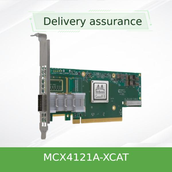 Buy MCX4121A-XCAT mellanox network card 25Gbps SFP28 QSFP28 For Server at wholesale prices