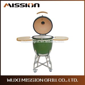 18" 63kgs 400mm grid Egg shaped Kamado Ceramic Grill