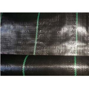 Geotextile Stabilization Fabric Plastic Woven Geotextiles width 1m-8m Black