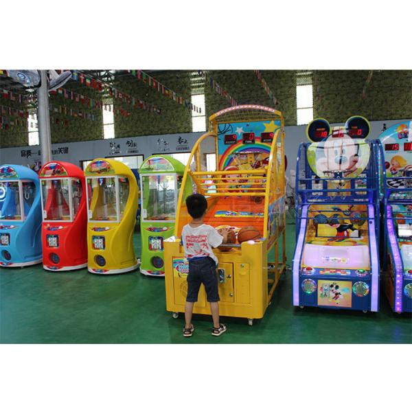 110 / 220V Indoor Street Arcade Basketball Game Machine For Children